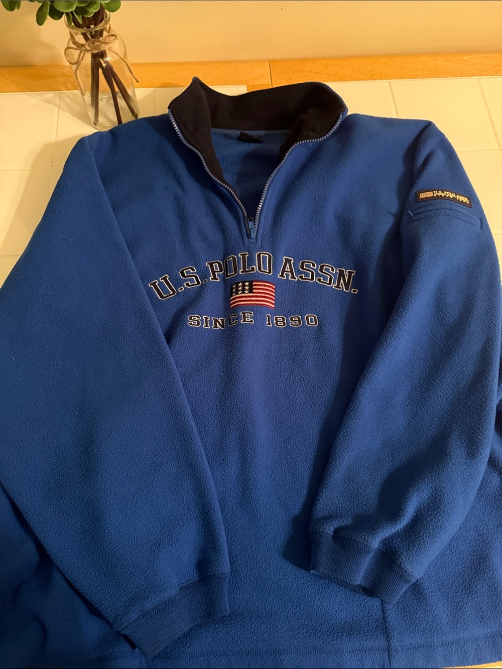 U.S. POLO ASSN. 3/4 Zip Men’s Sweatshirt